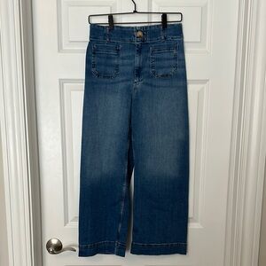 Anthropologie Maeve Colette cropped blue Jeans